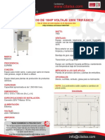 Ficha Tecnica Molino PDF