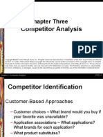 Chapter Three: Competitor Analysis