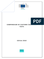 Customs Valuation Compendium 2018 en