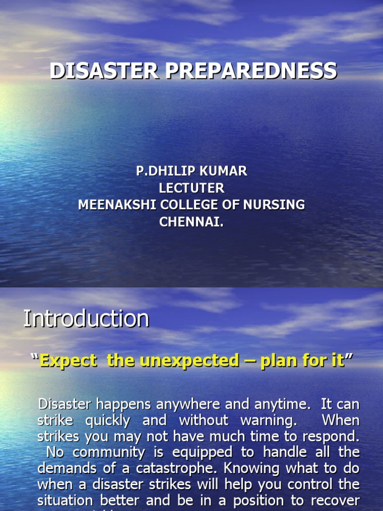 Essential Guide to Disaster Preparedness | PDF | Preparedness ...