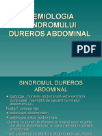 Semiologia Sindromului Dureros Abdominal Curs 3