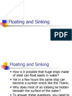 Floating and Sinking - NEW