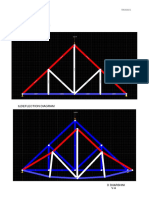 1.howe Truss: A) Analysis Diagram