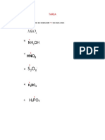 Tarea de Quimica