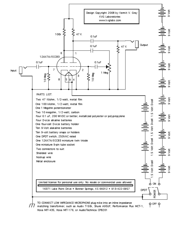 Diy Tube Preamp | PDF | Vacuum Tube | Audio Electronics