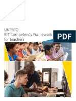 Unesco ICT Competency Framework For Teachers