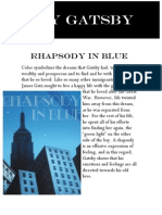 Jay Gatsby: Rhapsody in Blue
