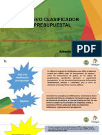 Presentación Nuevo Catalogo Clasificación Presupuestal