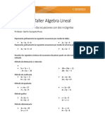 Taller Algebra Lineal
