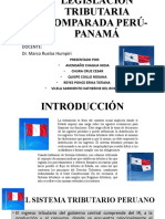 Legislación Tributaria Comparada Perú - Panamá Diapositivas