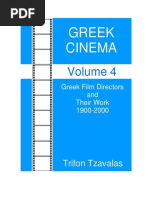 Greek Cinema Volume 5 Directors of Documentaries and Shorts 032212 ...