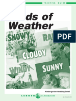 Kinds of Weather: Teaching