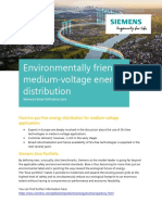 Environmentally Friendly Medium-Voltage Energy Distribution