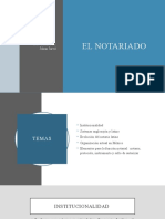 Derecho Notarial - El Notariado