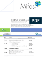 Mifos Online User Meeting Presentation