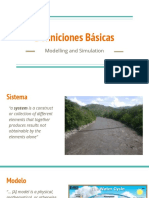 Definiciones Básicas: Modelling and Simulation