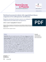 Nutritional Assessment in Infants With Congenital Heart Disease: Comparison of Two Anthropometric Classifications