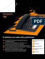 Alcatel Phone Temporis 780 Caracteristicas ES