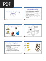 Learning Outcomes: Chapter 1 - 1.3 Chapter 1.5 - 1.9