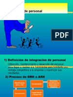 TEMA 5 Integración de Personal