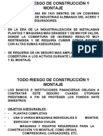 Riesgos y Seguros. Riesgos de Construccion