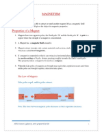 MAGNETISM Notes PDF