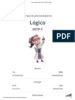 Personalidad "Lógico" (INTP) - 16personalities