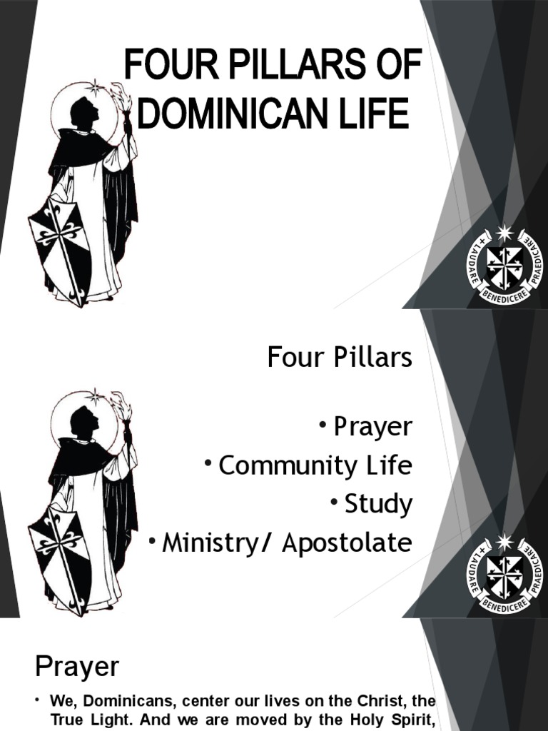 Four Pillars of Dominican Life | PDF | Dominican Order | Prayer