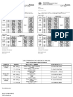 Jadual Periksa Akhir