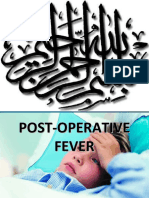 Post-Operative Fever