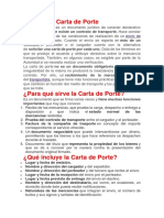 Carta de Porte PDF