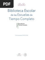 BIBLIOTECA ESCOLAR PETC
