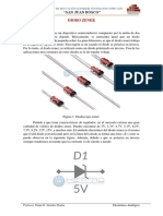 Regulación de voltaje con diodo zener