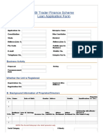 SIDBI Trader Finance Scheme Loan Application Form: A. Business Information