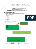 Mean, Median, Modus Data Tunggal