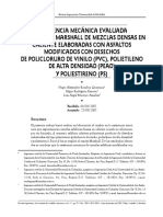 RESISTENCIA MECÁNICA EVALUADA EN EL ENSAYO MARSHALL DE MEZCLAS DENSAS EN CALIENTE ELABORADAS CON ASFALTOS MODIFICADOS CON POLIESTIRENO (PS)..pdf