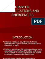 Diabetic Complications and Emergencies