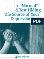 Is Your "Normal" Thyroid Test Hiding The Source of Your Depression?