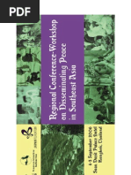 Download Disseminating Peace in Southeast Asia Proceedings by UP Third World Studies Center SN47584530 doc pdf