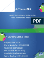 ChromeMaho ArduThermoNet
