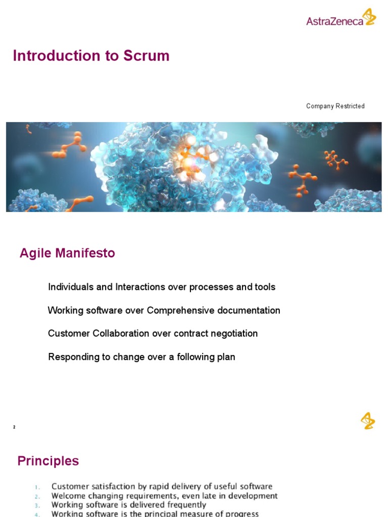 Introduction To Scrum | PDF | Scrum (Software Development) | Software ...