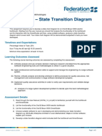 Assignment 1 - State Transition Diagram: ITECH7410 Software Engineering Methodologies