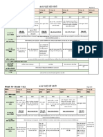 Timetable Grade 1-2 - Sept-Oct