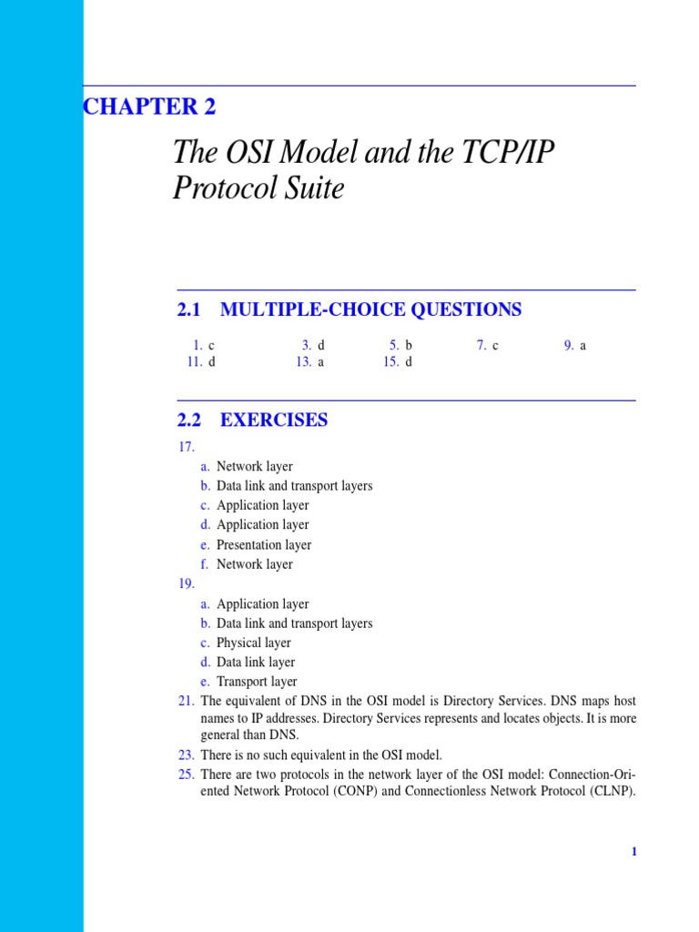 TCP Chapter 2 Solution PDF | PDF | Computers | Technology & Engineering