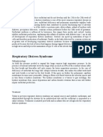 Respiratory Distress Syndrome