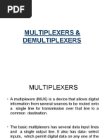 Multiplexers & Demultiplexers