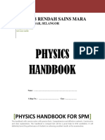 Physics Handbook For SPM