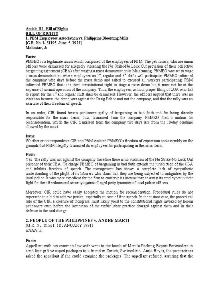 Compiled Cases Download Free PDF Substantive Due Process Due Process Clause