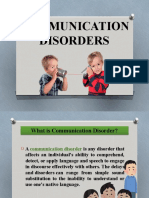 COMMUNICATION DISORDERS Session Guide 7