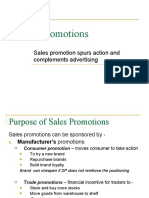 Sales Promotions: Sales Promotion Spurs Action and Complements Advertising